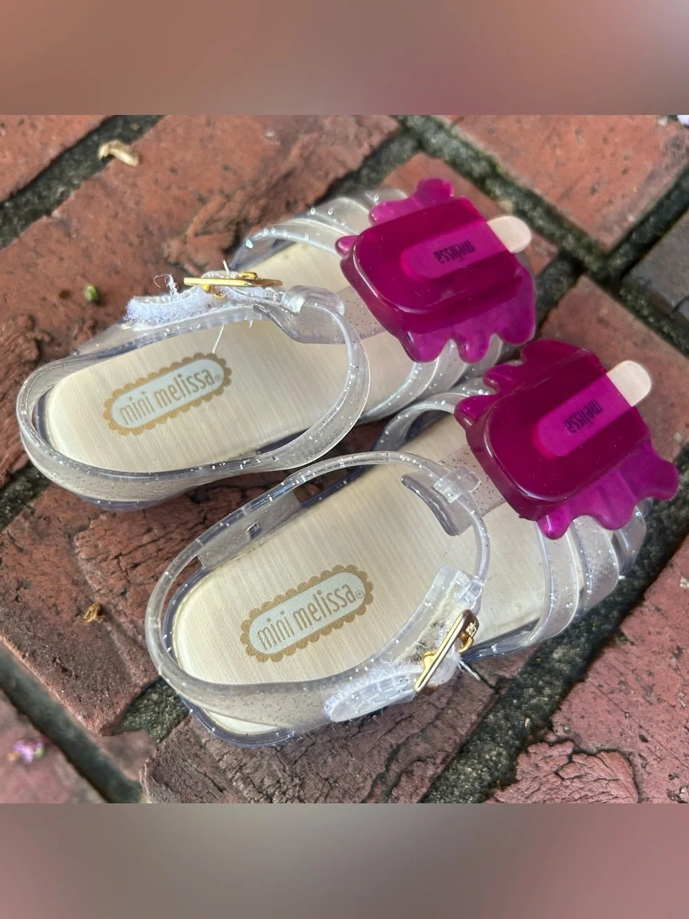 Mini Melissa Aranha Popsicle sandals